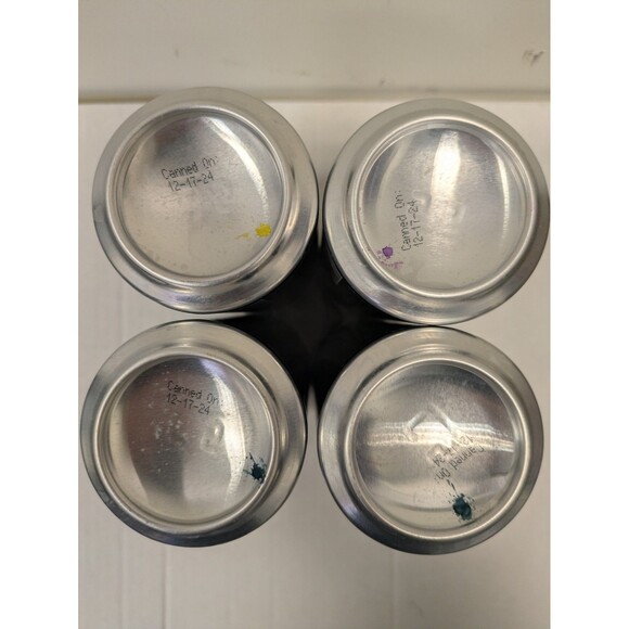 The Alchemist Focal Banger 4 EMPTY Beer Cans Lot & Carrier VT IPA Craft Brewery - Picture 6 of 6